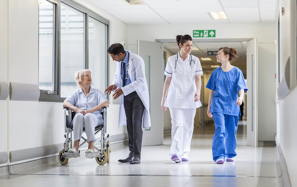 indoor way finding at hospitals