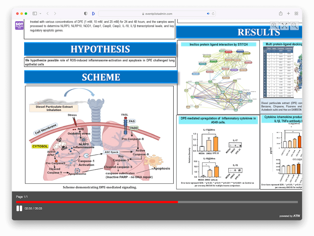 eposter-audio-postercast Virtual poster (eposter) with audio summary of the digital poster
